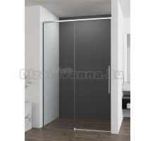 Душевая дверь в нишу Vincea Ultima VDS-7UL140CL 140 см, профиль хром, стекло прозрачное