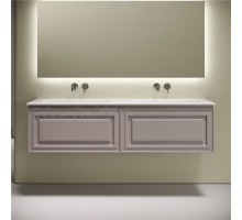 Тумба с раковиной Sancos Very 160 подвесная, doha soft, раковина CN7023wx