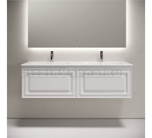 Тумба с раковиной Sancos Very 140 подвесная, bianco, раковина CN7022