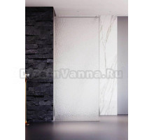 Душевая перегородка Veconi Korato KR81R-90-06-C8 90 см, профиль матовый хром, стекло дождь