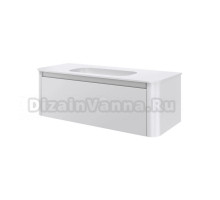 Тумба под раковину без столешницы Armadi Art Voi 120 подвесная, matt white