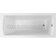Акриловая ванна Alex Baitler Onega без опоры 170x60 см, встраиваемая, белая