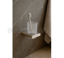 Стакан для ванной комнаты Knotlor SC101C, хром