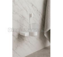 Стакан для ванной комнаты Knotlor SC102WY, белый