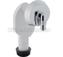 Сифон для стиральной или посудомоечной машины, цвет хром GEBERIT 152.235.21.1