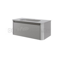 Тумба с раковиной Armadi Art Voi 100 подвесная, luna