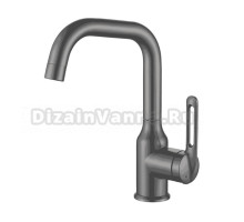 Смеситель для раковины Haiba HB10825-3 оружейная сталь