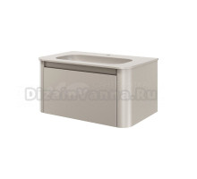 Тумба с раковиной Armadi Art Voi 80 подвесная, cashmere