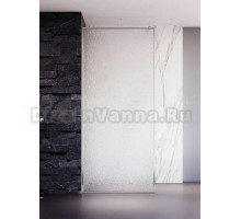 Душевая перегородка Veconi Korato KR81R-110-06-C8 110 см, профиль матовый хром, стекло дождь