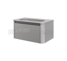 Тумба с раковиной Armadi Art Voi 80 подвесная, luna