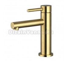 Смеситель для раковины Caprigo Don 53-522-brg матовое золото