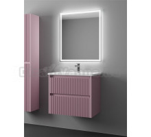 Мебель для ванной комнаты Veneciana Alterno 70 подвесная, матовая пудровая