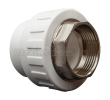 Муфта СТМ CPSF4014 PP-R DN 40х1-1/4" ВР под ключ, комбинированная