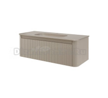 Тумба с раковиной Armadi Art Voi 120 подвесная, рифленая, daphne