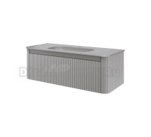 Тумба с раковиной Armadi Art Voi 120 подвесная, рифленая, luna