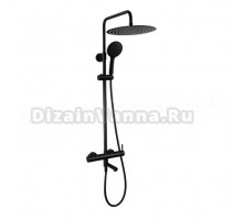 Душевая стойка Caprigo Don 53-315-ner матовый черный