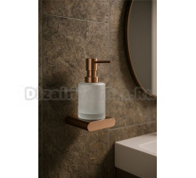 Дозатор для жидкого мыла Knotlor LD101RB настенный, бронза