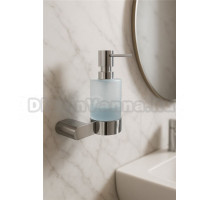 Дозатор для жидкого мыла Knotlor LD102C настенный, хром