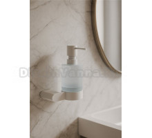 Дозатор для жидкого мыла Knotlor LD102WY настенный, белый