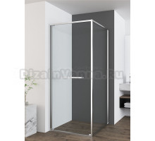 Душевой уголок Vincea Tesi VSRW-7TS9090CL 90х90 см, профиль хром, стекло прозрачное