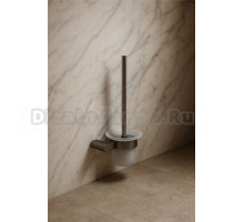 Ершик для унитаза Knotlor TB102GM, оружейная сталь