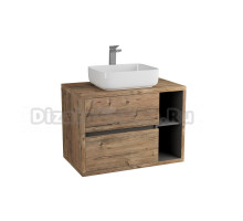 Тумба с раковиной Veneciana Olona 80 подвесная, пихта