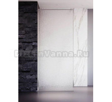 Душевая перегородка Veconi Korato KR81R-120-06-C8 120 см, профиль матовый хром, стекло дождь