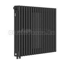 Радиатор стальной трубчатый Kohr Heim SRC01-3057/18H01DB 3 трубы, 18 секций, нижнее универсальное подключение, черный