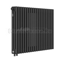 Радиатор стальной трубчатый Kohr Heim SRC01-3057/20H01DB 3 трубы, 20 секций, нижнее универсальное подключение, черный