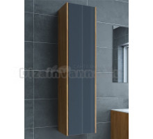 Шкаф-пенал для ванной Sanflor Диана ДКЗ графит