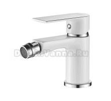 Смеситель для биде Haiba HB50505-8 белый, хром