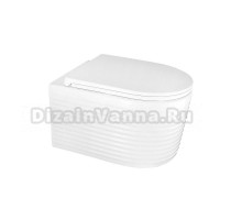 Унитаз подвесной AZARIO Luzio AZ-098-UQ глянцевый белый