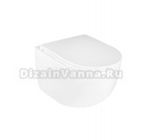Унитаз подвесной AZARIO Terso AZ-092E-UQ3 глянцевый белый