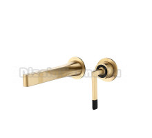 Смеситель для раковины Boheme Duo 165-MG С ВНУТРЕННЕЙ ЧАСТЬЮ, matt gold