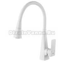 Смеситель для кухни Haiba HB73823-8 белый