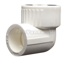 Угольник СТМ CPLF2512 PP-R DN 25x1/2" ВР комбинированный