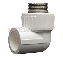 Угольник СТМ CPLM2534 PP-R DN 25x3/4" НР комбинированный