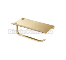 Держатель для туалетной бумаги Haiba HB330-5 золото