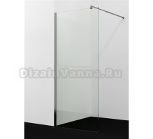 Душевая перегородка Wasserkraft Rur 30W 120 см, профиль графит, стекло прозрачное
