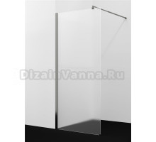 Душевая перегородка Wasserkraft Rur 30W 110 см, профиль графит, стекло матовое