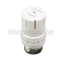 Термостатическая головка PrimoClima Mini PCHEAD15W М30х1.5, белая