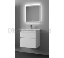 Мебель для ванной комнаты Veneciana Aventino 60 подвесная, глянцевая белая