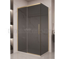 Душевой уголок Vincea Stella VSR-1ST9012CGG 120x90 см, профиль брашированное золото, стекло тонированное