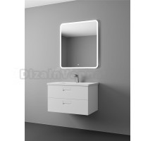 Мебель для ванной комнаты Veneciana Camila 80 подвесная, глянцевая белая