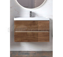 Тумба под раковину без столешницы Velvex Mondi 80 акация темная