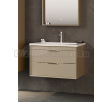 Тумба с раковиной ORKA Clay 80 подвесная, sahra