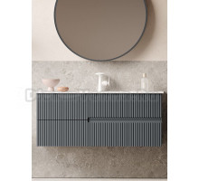 Тумба с раковиной ORKA Moonlight 120 подвесная, антрацит