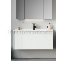 Тумба с раковиной ORKA Likya 80 подвесная, матовая белая