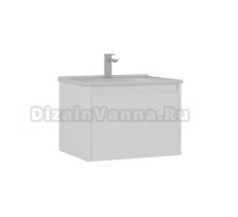 Тумба с раковиной ORKA Likya 65 подвесная, матовая белая