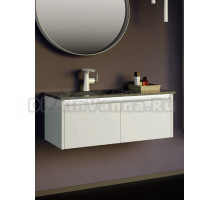 Тумба с раковиной ORKA Lisbon 110 подвесная, матовая кашемировая